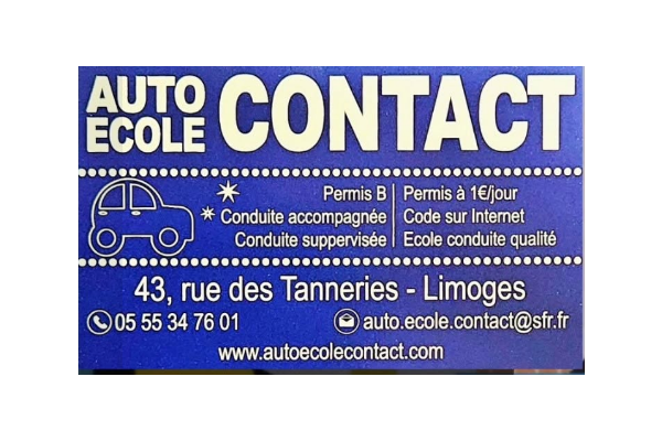AUTO ECOLE CONTACT